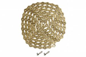 YBN SLA1210 12-Speed Chain. (Gold Finish)